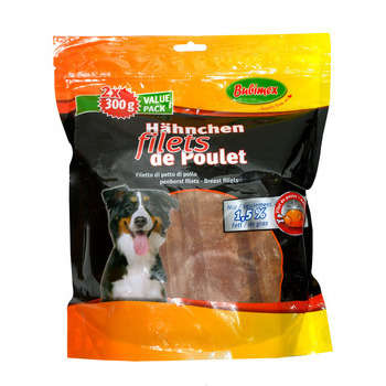Friandise chien filet de poulet : 600g