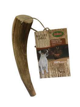 Friandise corne de cerf taille S pour chien : 50 à