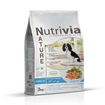 Nutrivia Nature chien : saumon 3kg