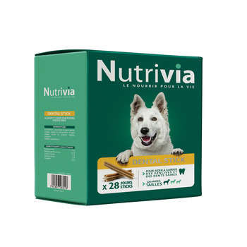 Nutrivia Dental Sticks, pour chien: 4x270g