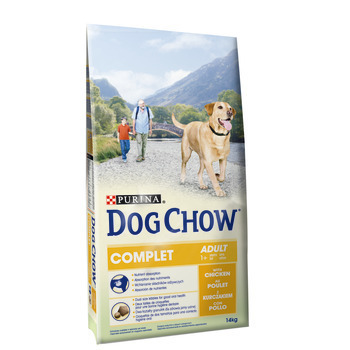 Croquettes Dog chow Chien : poulet