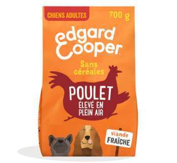 Edgard cooper - croquettes sans céréales au poulet