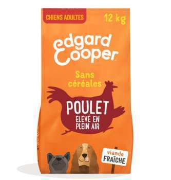 Edgard cooper - croquettes sans céréales au poulet
