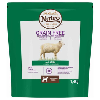 Nutro Grain Croquettes, 1,4kg : agneau