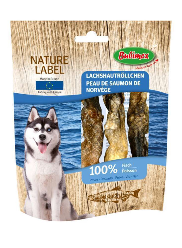 Friandises chien ''Peau saumon de Norvège''