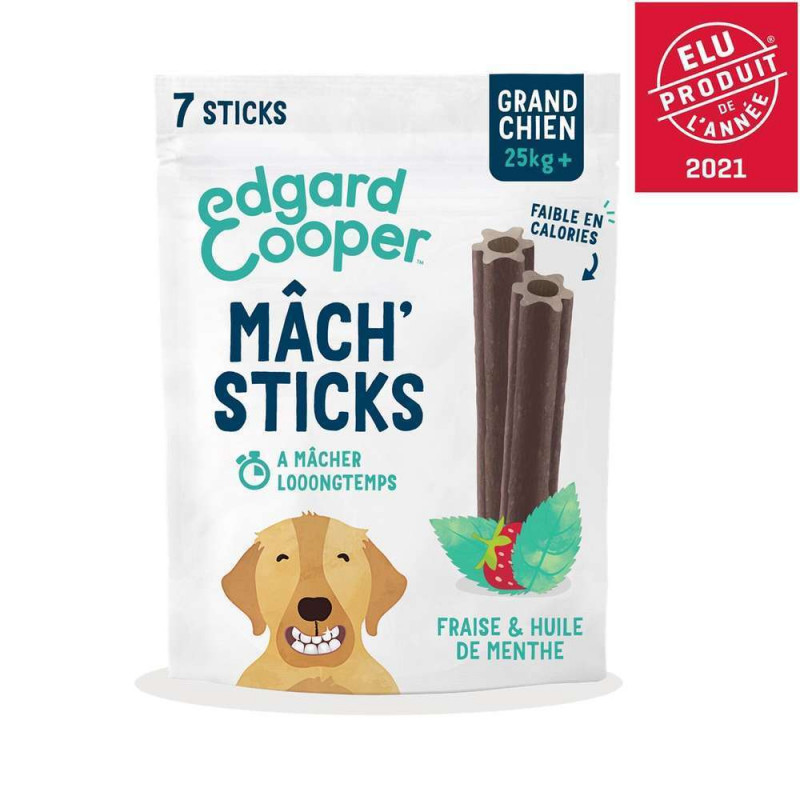 Mâch'Sticks Grand Chien Fraise & Huile de Menthe 2