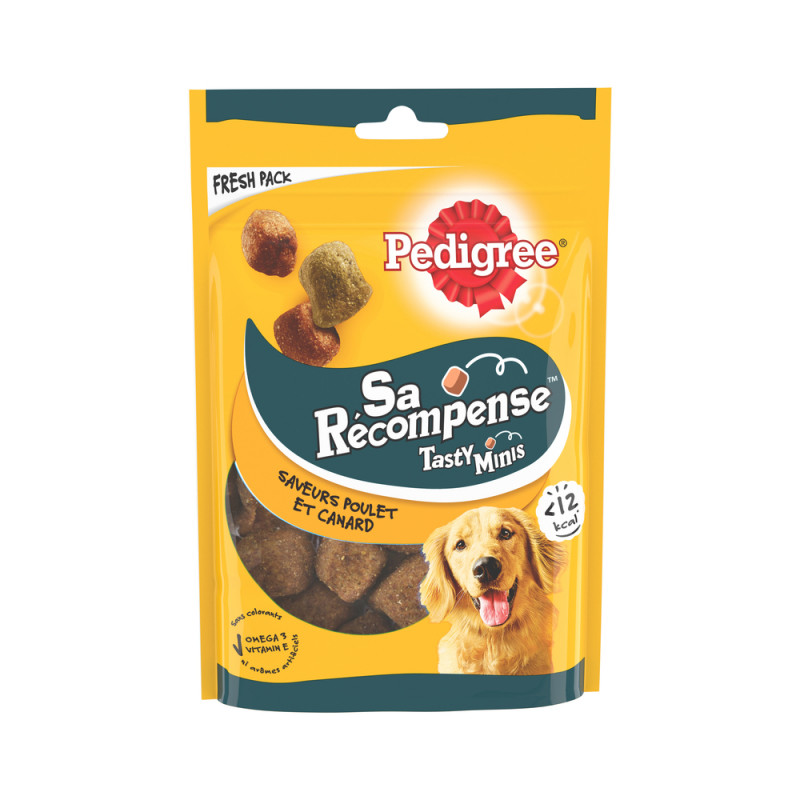 Friandises Sa Récompense Tasty minis poulet & cana