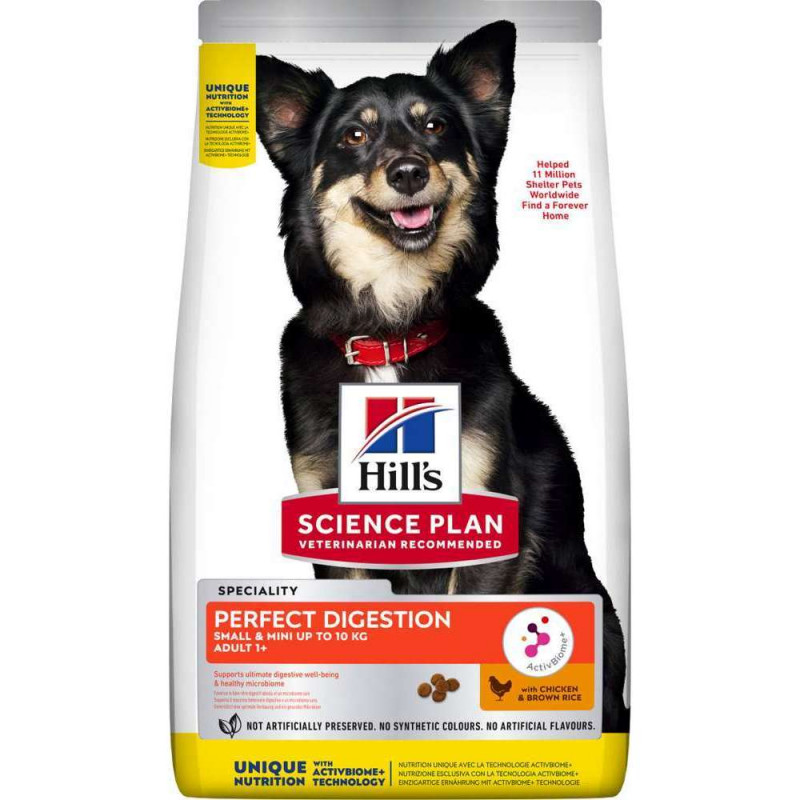 Croquettes chien de petite race ''Perfect Digestio