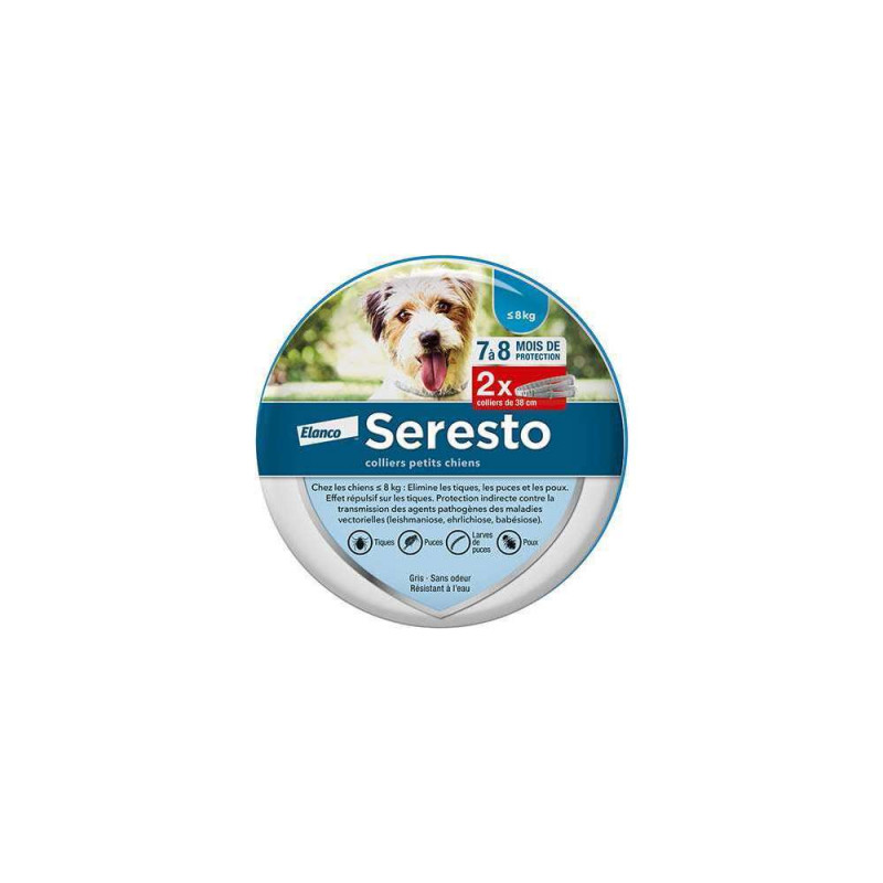 Seresto chien - collier anti-puces et anti-tiques