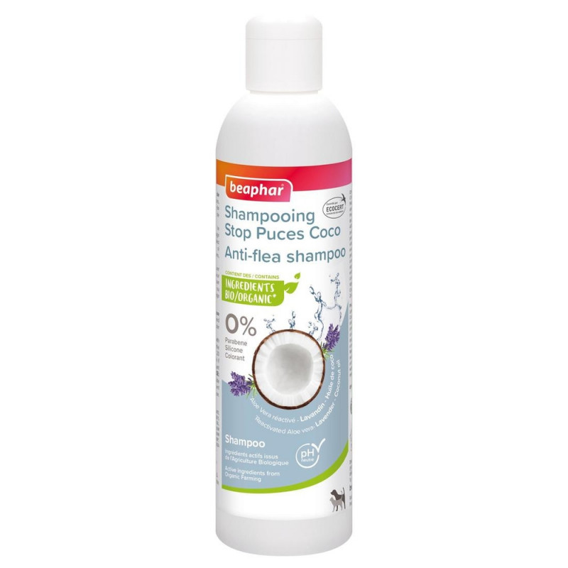 Shampooing Stop Puces Coco pour chien et chat 250m