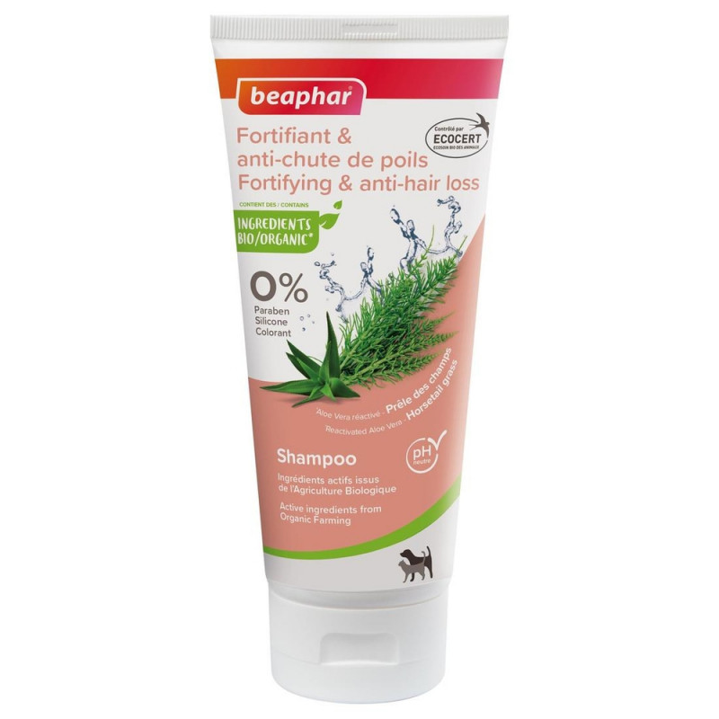 Shampooing Fortifiant et anti-chute de poils chien