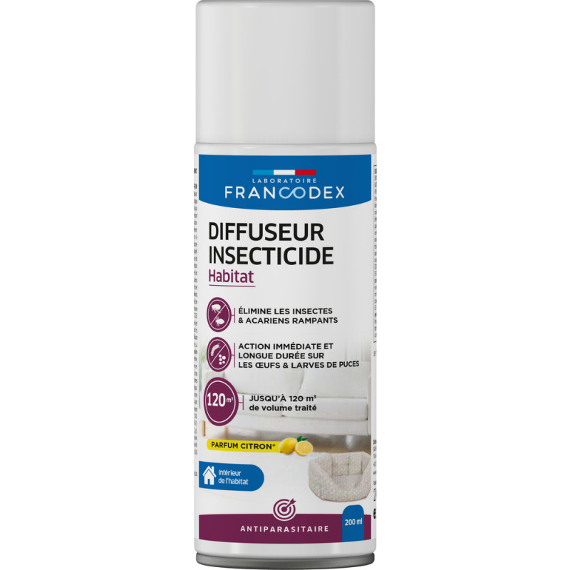 Diffuseur insecticide pour intérieur de l'habitat,