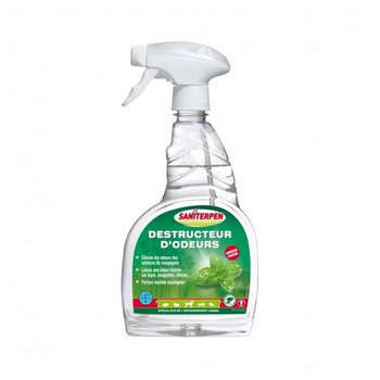 Spray désinfectant destructeur odeur: 750ml
