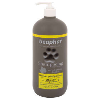 Shampooing démêlant spécial poils longs pour chien