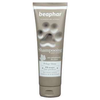 Shampooing chien : pelage blanc