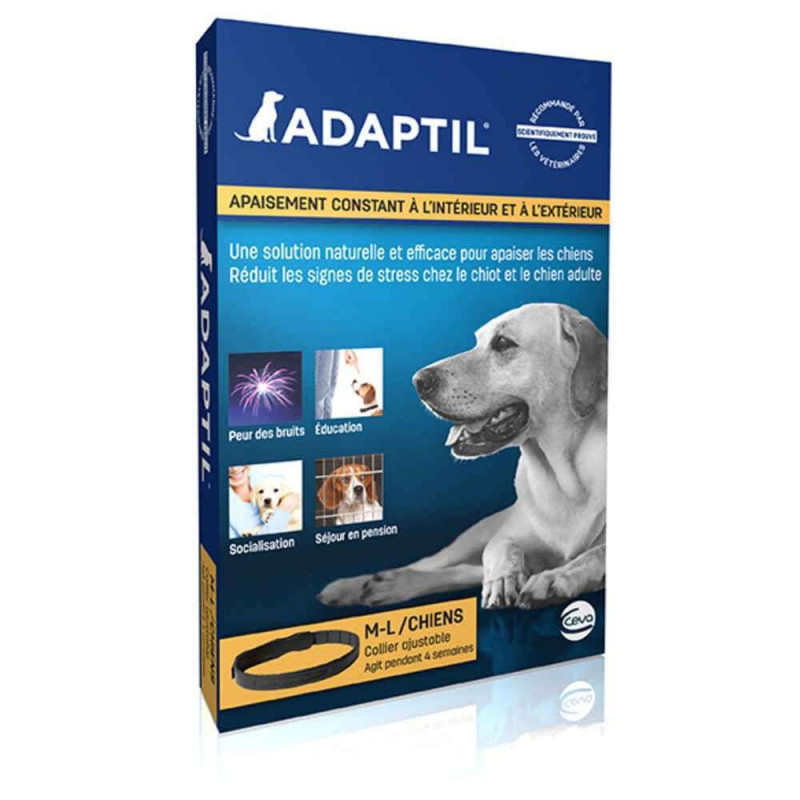 Collier apaisant Adaptil pour chien : taille L