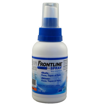 Spray antiparasitaire chien chat Frontline© 100ml