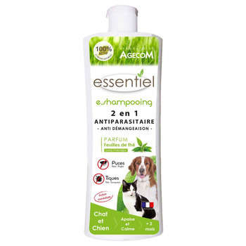 E. Shampooing 2en1 antiparasitaire et anti démange