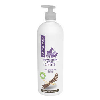 Shampoing pour chiot à la protéine de blé : 1l