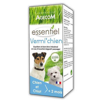 Vermi' chien en sirop, flacon 100 ml