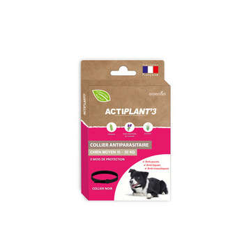 Collier antiparasitaire Actiplant'3, pour chien mo