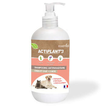 Shampoing Actiplant'3, pour chien et chat: 250ml