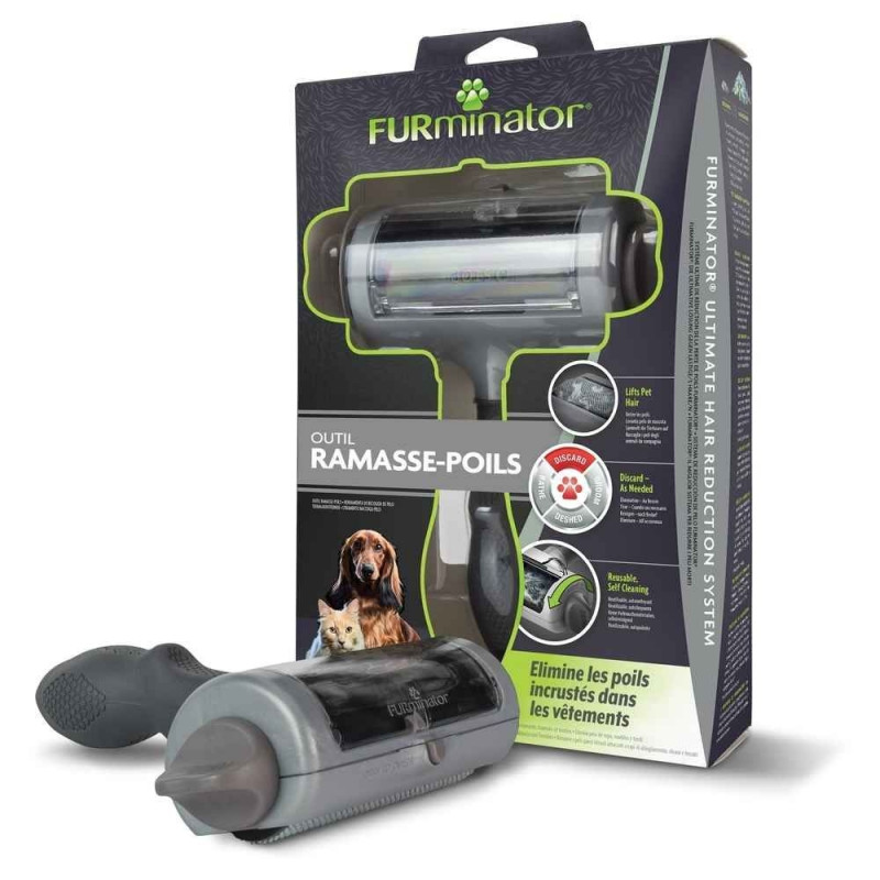 Rouleau ramasse-poils deShedding pour chien et cha