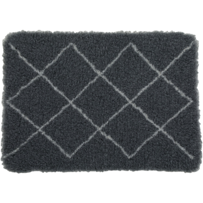 Tapis isolants pour chiens 50 x 70 cm gris avec mo