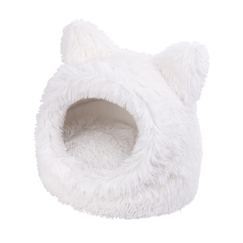 Panier chat Igloo 38x35x40cm blanc