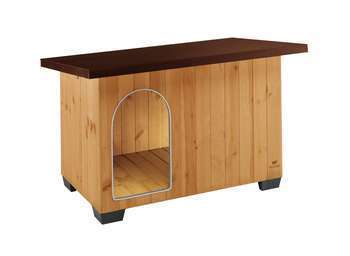 Niche en bois Baita 100 marron, 122x79x78 cm