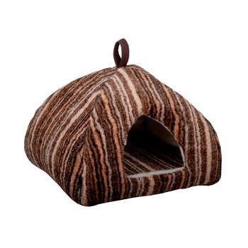 Coussin igloo rongeurs: 25x25x18cm