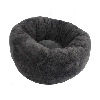 Coussin pouf 'rasty', pour chat: gris 45x25cm