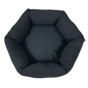 Coussin Hexagonal Small gris foncé