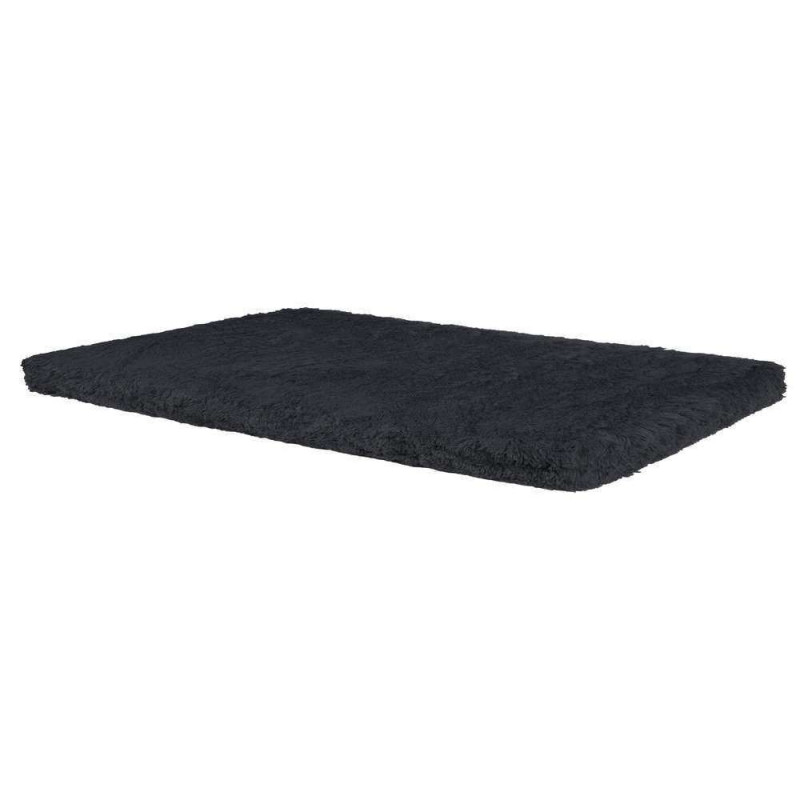 Matelas chien moelleux : noir, 100x65x3cm