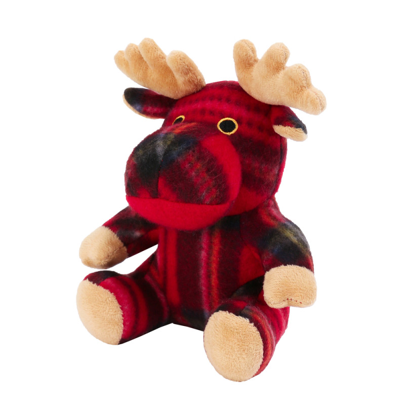 Cerf avec sifflet peluche pour chien