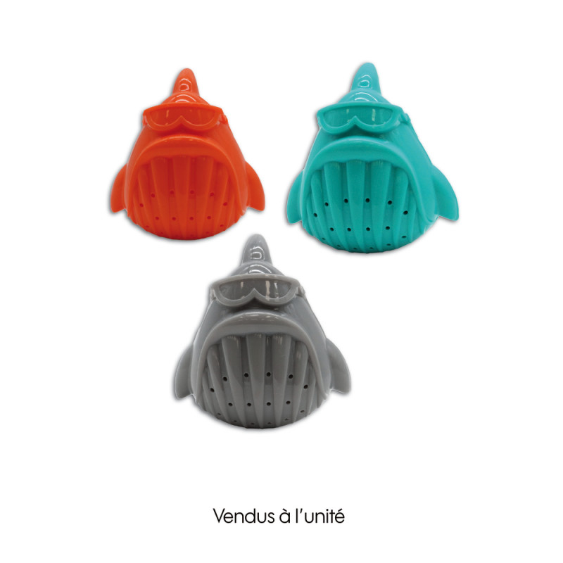 Jouet rafraîchissant piranha pour chien 12cm - 3 c