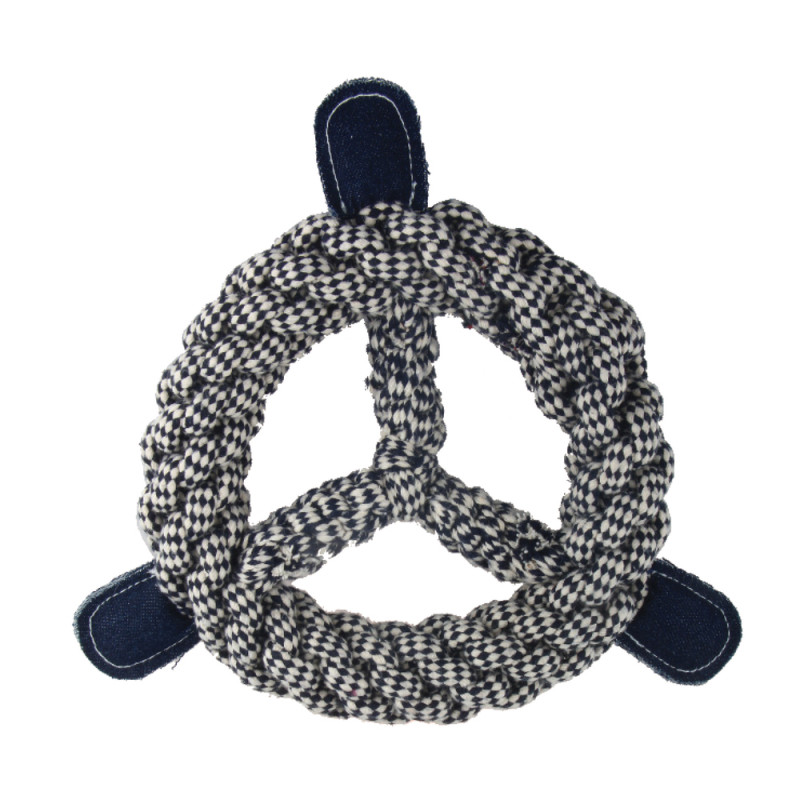 Jouet knot gouvernail pour chien 26cm