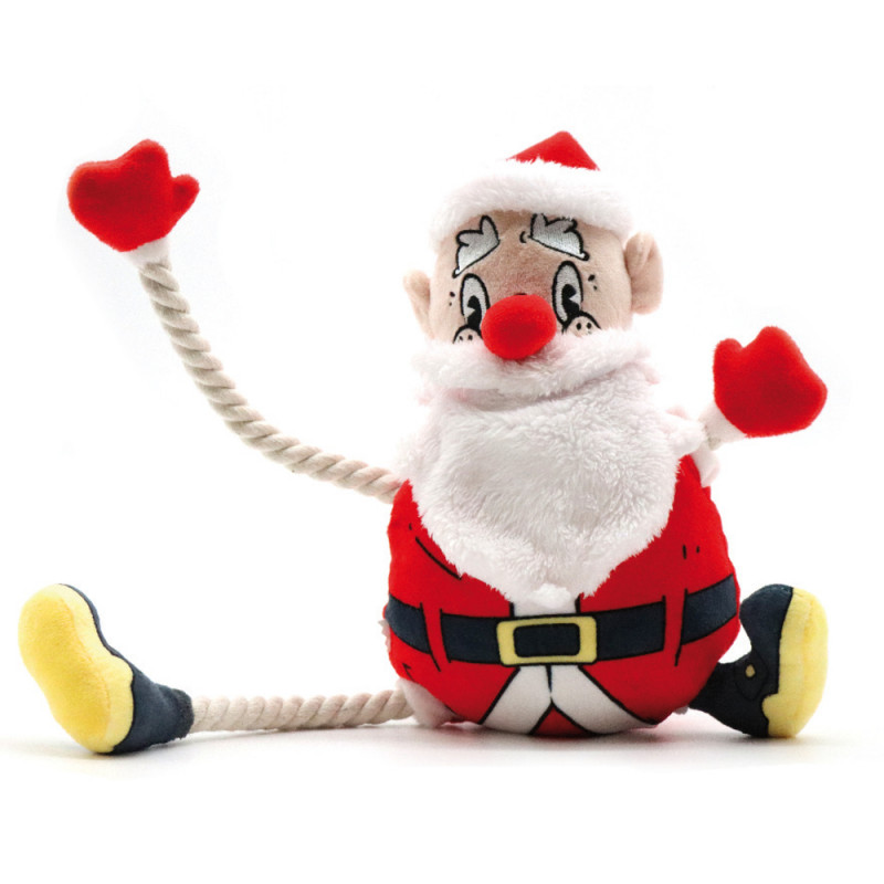 Jouet pour chien Père Noël 33cm