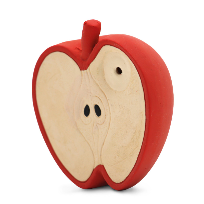Jouet pour chien : pomme en latex - L. 8cm