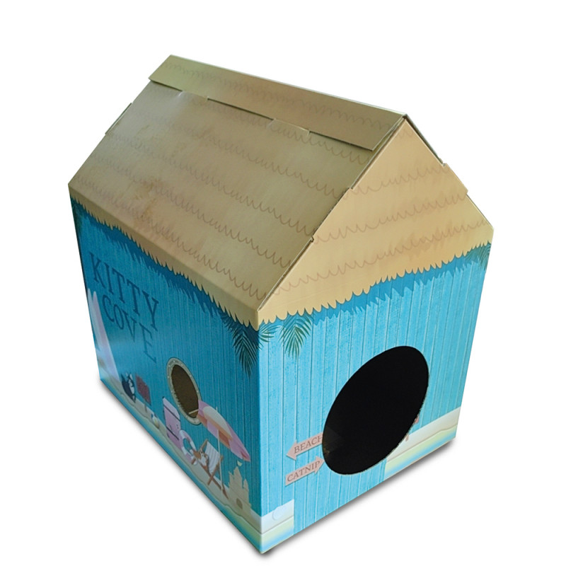 Maison pour chat, Kitty Cove - L. 45xl. 47,5xH. 35