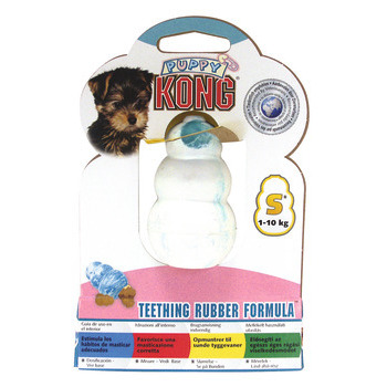Jouet pour chiot KONG Puppy Small : Caoutchouc ble