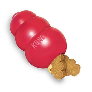 Jouet pour chien KONG Classic Medium : Caoutchouc