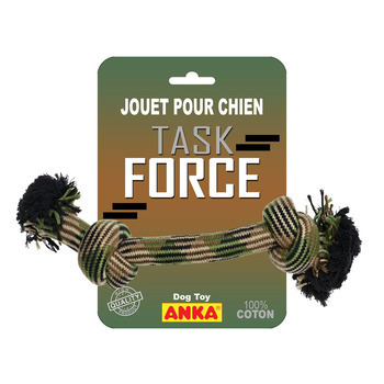 Jouet corde Task force pour chien : large