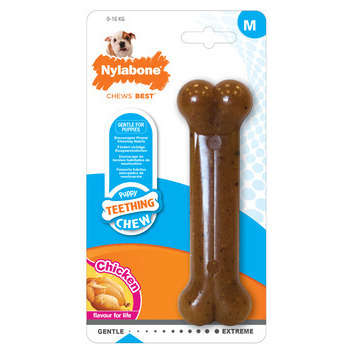 Nylabone puppy bone m poulet