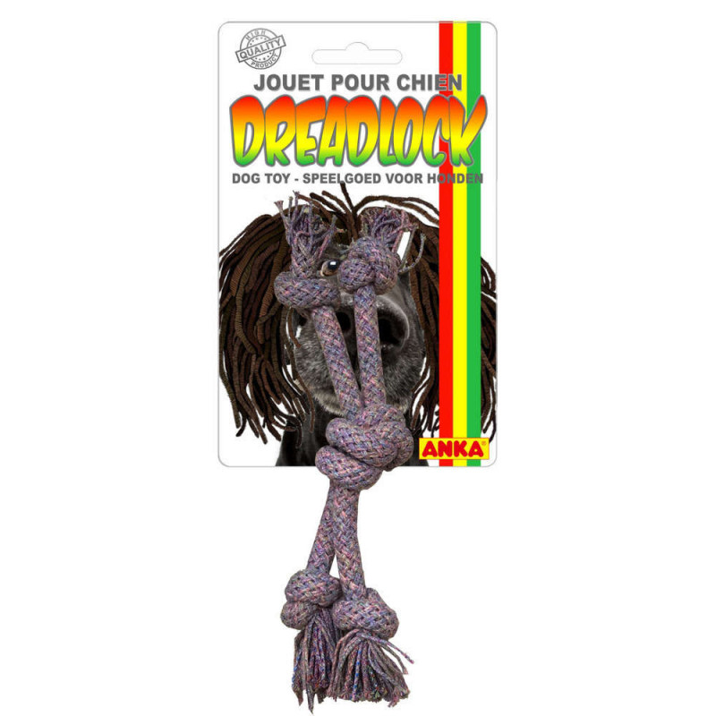 Jouet pour chien, double corde, 28cm
