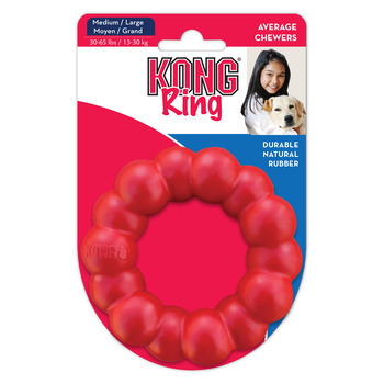 Jouet pour chien KONG Ring Medium-Large : Anneau e