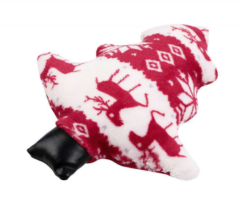 Jouet chien peluche sapin avec sifflet