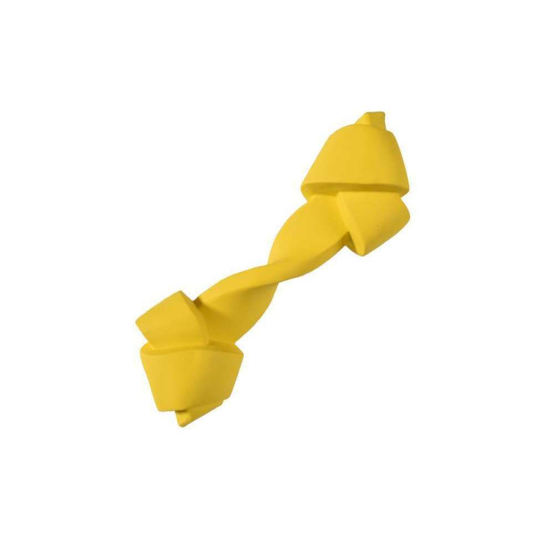 Jouet Rope M pour chien jaune
