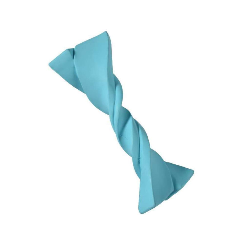 Jouet Twist pour chien M bleu