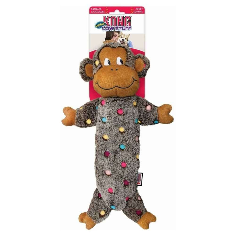 Jouet pour chien Low Stuff Speckles Monkey